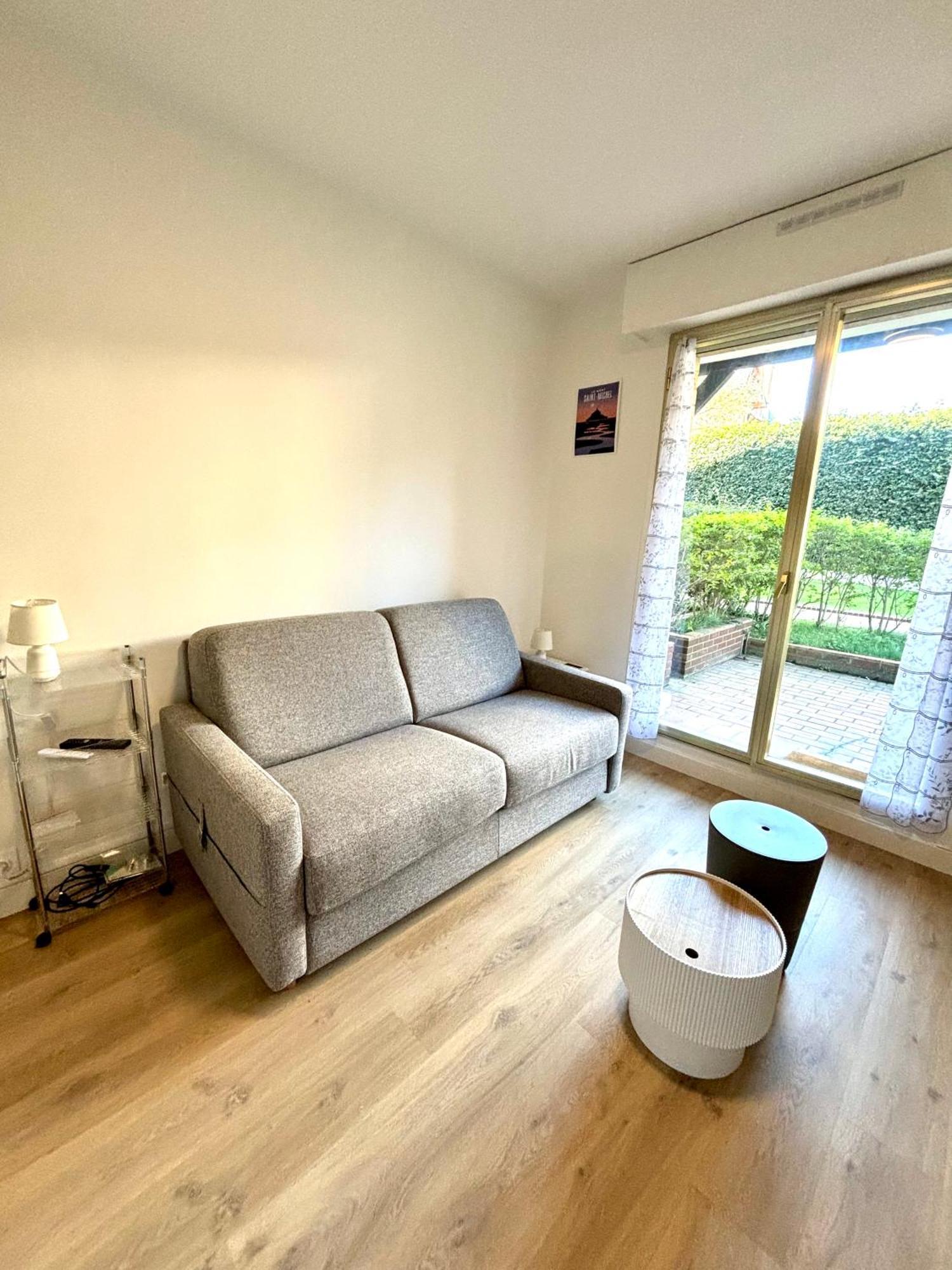 Studio En Rez De Jardin Deauville Centre Et Plage Extérieur photo