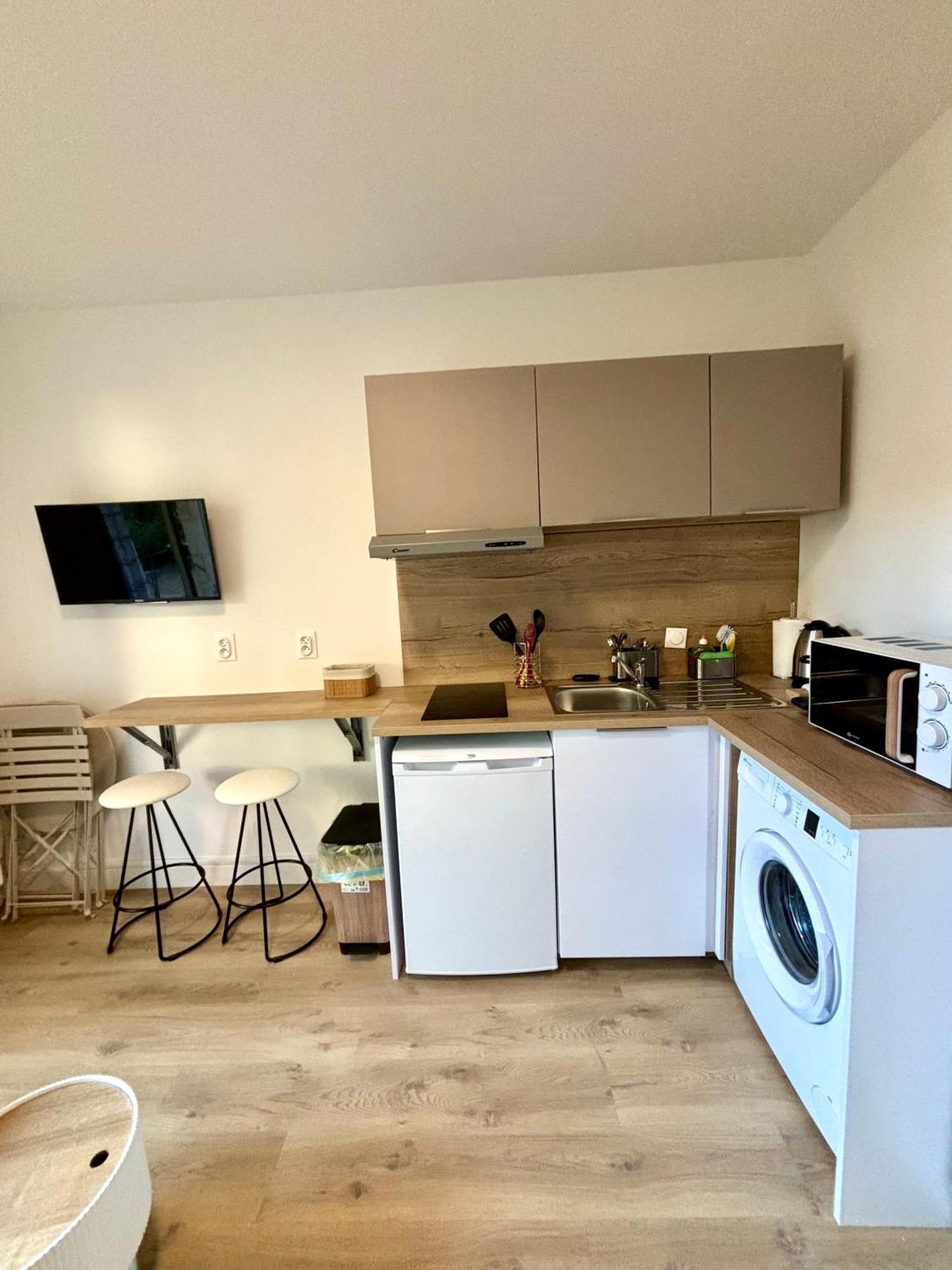 Studio En Rez De Jardin Deauville Centre Et Plage Extérieur photo